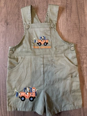 Coches de colección años 2000 Y2K Fisher Price niños pequeños pantalones cortos safari animales de la selva Foto 1 de 4