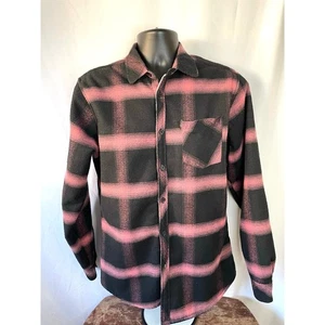 Nomad Red Black Sherpa Lined Flannel Shirt Jacket Sz S - Picture 1 of 6