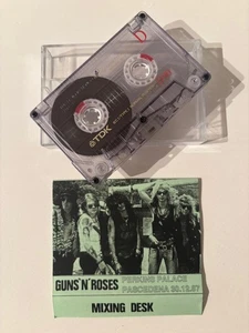 GUNS N’ ROSES - LIVE AT PERKINS PALACE, PASCADENA 30/12/1987 (CASSETTE TAPE) - Picture 1 of 4