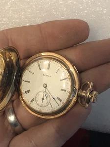 Small Elgin Pocket Watch - Picture 1 of 7