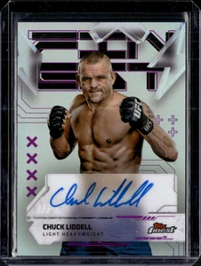 2025 Topps Finest UFC #FA-CL Chuck Liddell Finest Autograph Refractor - Picture 1 of 2