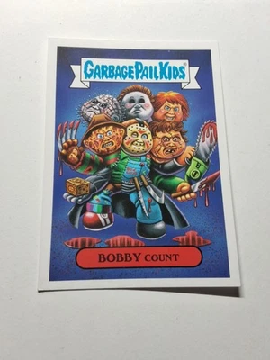 Bobby Count Garbage Pail Kids Sticker - 80's Horror 2019 - Free Post  - Image 1 of 2