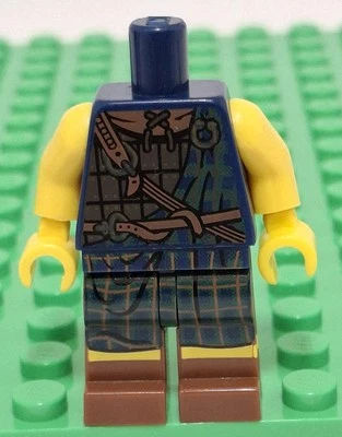 Lego Torso & Legs ONLY For Highland Battler Collectible Minifigure - Image 1 of 2