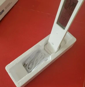 *Rare Collectible Item - Hyundai 2 in 1 Desk Lamp and Clock - Foto 1 di 6