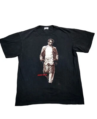 Camiseta James Dean Vintage Años 90 Para Hombre Grande Winterland Hecha en EE. UU. Punto Único Foto 1 de 4