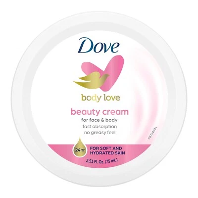 Beauty Cream - Pink by Dove for Women - 2.53 oz Cream - Image 1 of 2