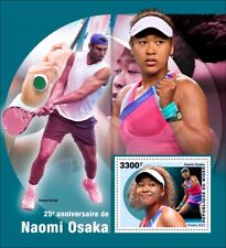 Naomi Osaka Japanese Professional Tennis Player MNH Stamps 2022 Niger S/S