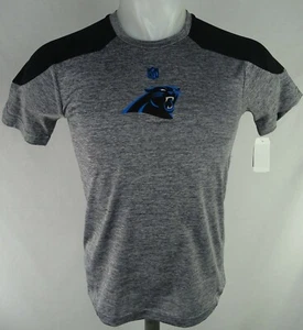Carolina Panthers NFL Youth Gris Manga Corta Camisa Dri Tek - Imagen 1 de 7