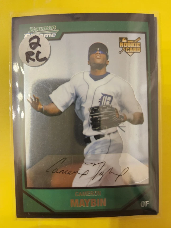 (2) 2007 Bowman Chrome Draft #BDP12 Cameron Maybin RC - Detroit Tigers - Image 1 of 1