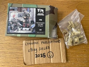 Verlinden 1/35 Resin Red Devils British Paras WWII - #1756 - *COMPLETE* - Picture 1 of 1