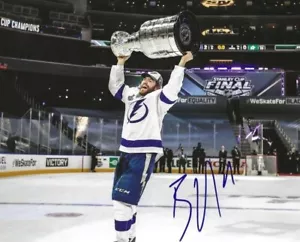 Autographed Brayden Point Tampa Bay Lightning 8X10 photo with COA - Picture 1 of 1