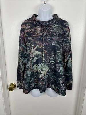 Sudadera multicolor nueva con etiquetas $51.95 Christopher & Banks Petite para mujer talla P/L Foto 1 de 4