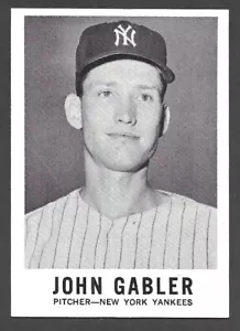 1960 John Gabler Nueva York Yankees ex+A - Imagen 1 de 2