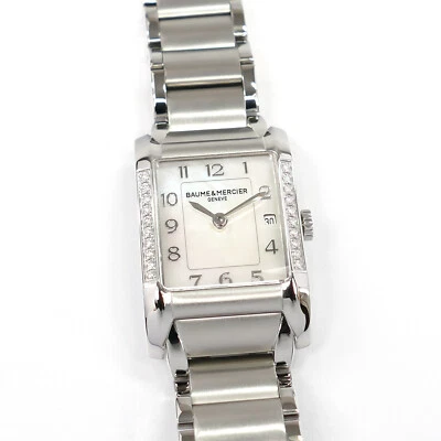 Baume & Mercier Hampton MOA10051 Ladies 20 Diamonds White Mother of Pearl 65725 - Image 1 of 4