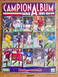 Album figurine CALCIATORI 1993 94 KOMPLETT sticker card ITALIA football Spieler