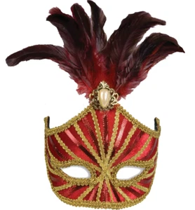 Venetian Feather Mask - Picture 1 of 4