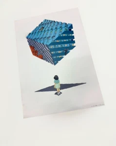 Katsuhiro Otomo " DOMU " Mushroom 1983 Original Poster Size H 28.6 x W 20.1 in - Picture 1 of 17