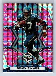 2022 Mosaik Shaun Alexander rosa tarnfarben #174 Seahawks - Bild 1 von 2