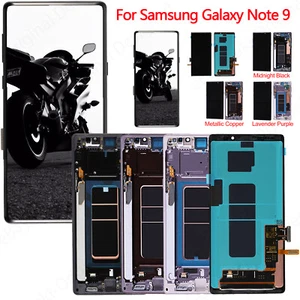 Conjunto Digitalizador Pantalla OLED Pequeño Samsung Galaxy Note 9 Piezas de Repuesto - Imagen 1 de 43