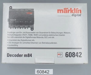 Märklin H0 decoder m84 mfx soft digital 60842 upgradeable NEW in original packaging #joe - Picture 1 of 1