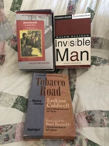 INVISIBLE MAN + JUNETEENTH Ralph Ellison Unabridged Cassette + Tobacco Road VG - Bild 1 von 14