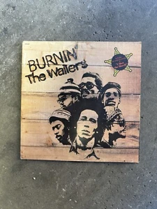 THE WAILERS - BURNIN' VINYL LP ( 1973) ISLAND RECORDS Black Label Vintage Used - Picture 1 of 3