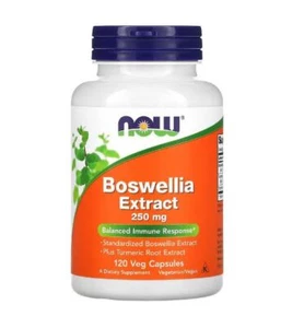 NOW FOODS EXTRACTO DE BOSWELLIA, 250 MG, 120 CÁPSULAS VEGETALES - Imagen 1 de 2