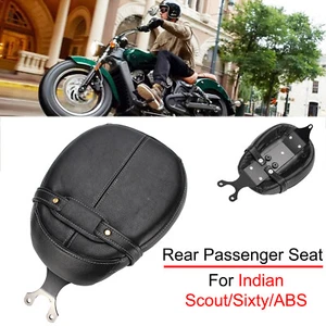 Rear Passenger Seat For Indian Scout/ABS Scout Sixty/ABS Pillion Seat Cushion - Imagen 1 de 12