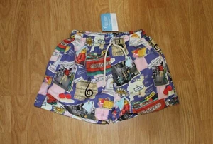 Selini Action by Eleni Balerba Boy Swimwear Shorts - Size 8 *NEW w/ Tag* - Picture 1 of 2