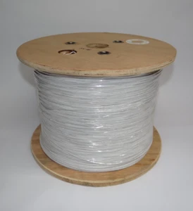 Filo di aggancio solido (300 Volt) 24 gauge 10000 piedi bianco nuovo in scatola filo sfuso - Foto 1 di 5