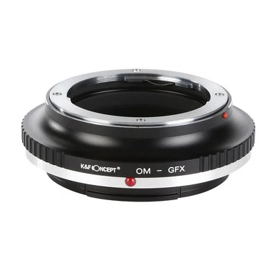 K&F Concept adapter for Olympus OM Lens to Fuji GFX100 100s 50 50R Medium Format - Image 1 of 3