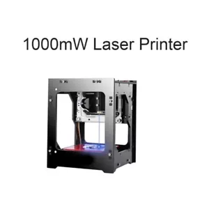 USB Laser Gravierer Drucker Schneider Schnitzer DIY Logo Mark Graviermaschine 1000mW - Bild 1 von 24