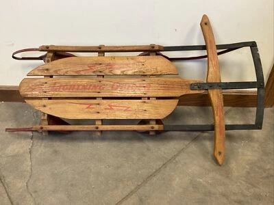 Antique Lightning Guider #122 Sled - Image 1 of 4