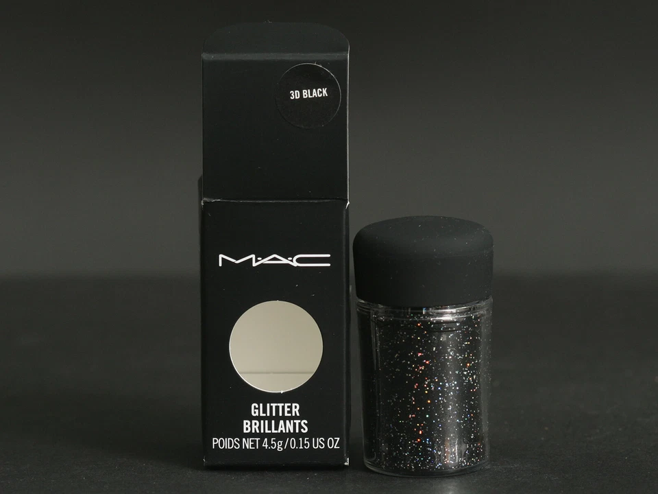 MAC GLITTER - 3D BLACK (A67) - BNIB - 4.5G JAR - Image 1 of 1