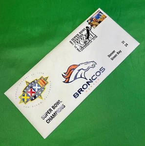 NFL Denver Broncos Super Bowl XXXII Commemorative Stamped Envelope 1998 - Picture 1 of 4
