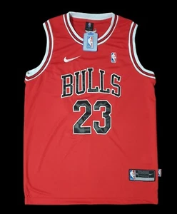 CHICAGO BULLS RED AND BLACK MICHAEL JORDAN 23 JERSEY SIZE XL - Picture 1 of 2