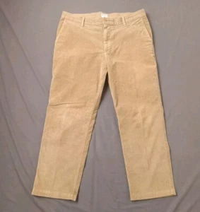 Dockers Corduroy Pants Size 36x28 Regular Fit Straight Tan Mens Womens Unisex - Picture 1 of 18