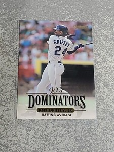 1994 Donruss 90's Dominators Batting Average Ken Griffey Jr #6 HOF. B-2