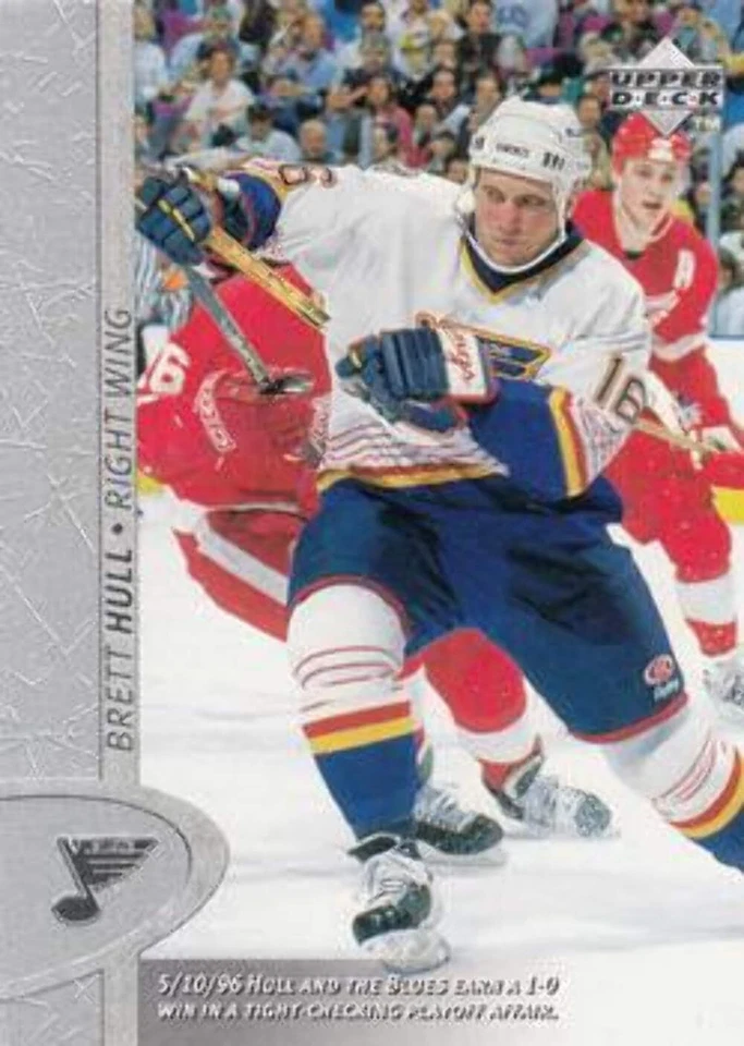 #324 Brett Hull - St. Louis Blues - 1996-97 Upper Deck Hockey - Image 1 of 1