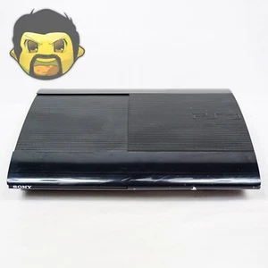 Sony PlayStation 3 PS3 Console Super Slim Only 250GB Black Tested FAST SHIPPING - Picture 1 of 13