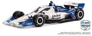 1:18th Graham Rahal #15 Rahal Letterman Lanigan United Rentals 2022 - Picture 1 of 1