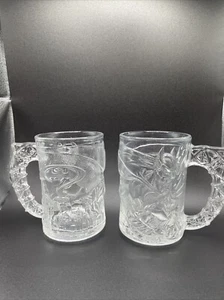 2 tazas de vasos McDonald's Batman Forever "Batman" hechas en EE. UU. 1995 DC Comics - Imagen 1 de 16