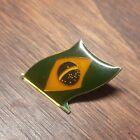 Vintage Brazil Country Flag Lapel Pin Patriotic Badge Brooches Metal 200+Country