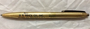 De colección Aristocrat U.S. Pencil Co estilo genuino No. 79 100 Fifth Ave, Nueva York 11 dorado - Imagen 1 de 4