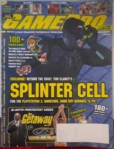 GAMEPRO Splinter Cell Getaway April 2003 Issue #175 Video Game Magazine Game Pro - Picture 1 of 3