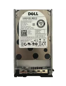 DELL WD3001BKHG-18D22V1 HDD 300GB SAS 6Gb/s 2.5" 0CWHNN 512 b/s (Lot of 2) - Picture 1 of 3