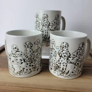 Set di 3 tazze da caffè Otagiri Japan Dalmata disegnate da Angela Ackrman - Foto 1 di 7
