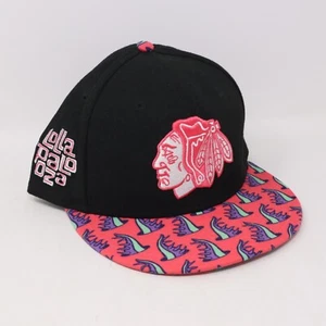 Chicago Blackhawks Lollapalooza Mütze Cap Snapback Limited Edition New Era - Bild 1 von 13