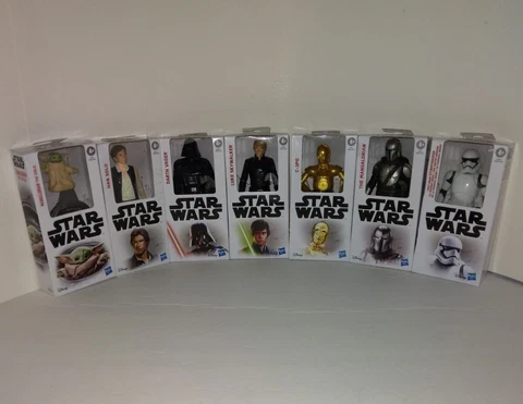 6” Star Wars Figures 7 Figures For One Price Cover
