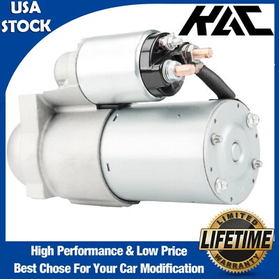 Starter Motor For 1999-2003 Chevrolet Silverado 1500 2500 4.8 5.3L 00 01 02 6489 - Image 1 of 4